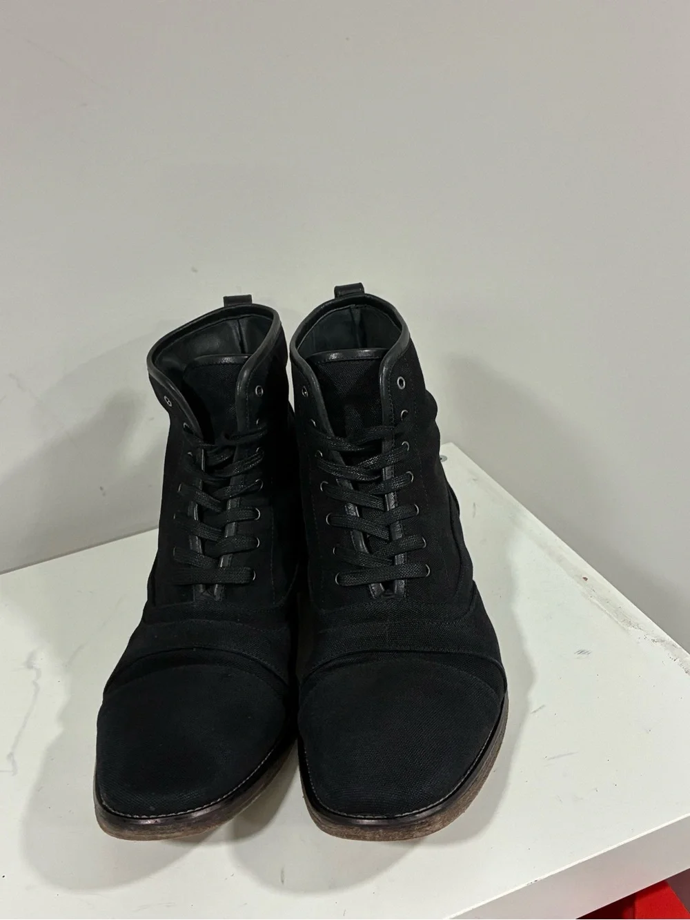 John Varvatos Fleetwood lace Boot.   Size 11 USA 44 EU